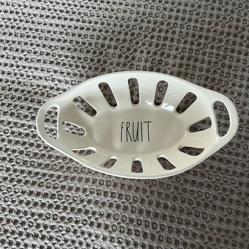 Rae Dunn fruit basket